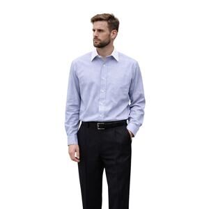 Vintage Christian Dior Monsieur Blue Shirt White Collar – 14½